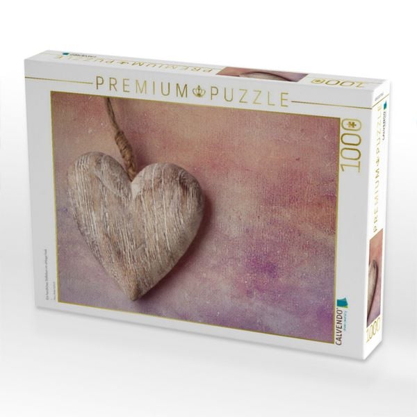 Produktbild: CALVENDO Puzzle Ein herzliches Stillleben im vintage look | 1000 Teile Lege-Gr&ouml;&szlig;e 64x48cm Foto-Puzzle f&uuml;r gl&uuml;ckliche Stunden