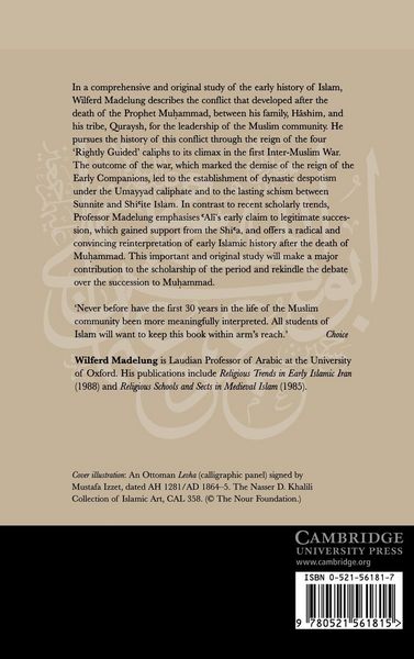 Produktbild: The Succession to Muhammad