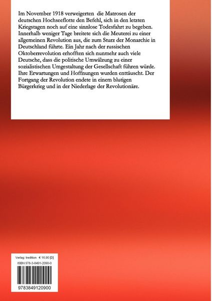 Produktbild: Die gescheiterte Revolution