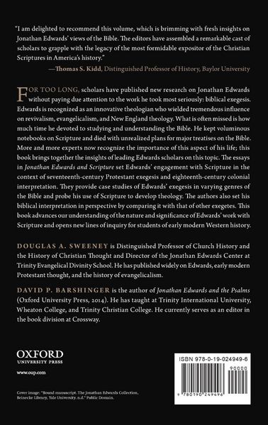 Produktbild: Jonathan Edwards and Scripture