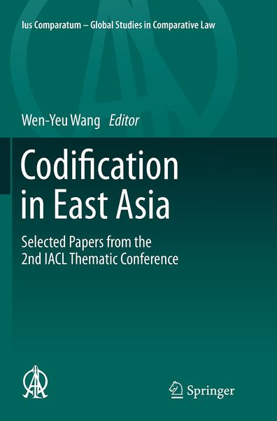 Produktbild: Codification in East Asia