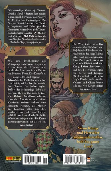 Produktbild: George R.R. Martins Game of Thrones - K&ouml;nigsfehde
