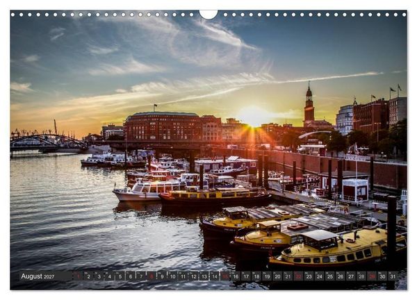 Produktbild: Stadt Hamburg (Wandkalender 2027 DIN A3 quer), CALVENDO Monatskalender