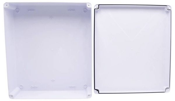 Produktbild: TRU COMPONENTS TC-RB 400x350x120 TC-10275084 Installations-Geh&auml;use ABS Kunststoff Wei&szlig; 1St.