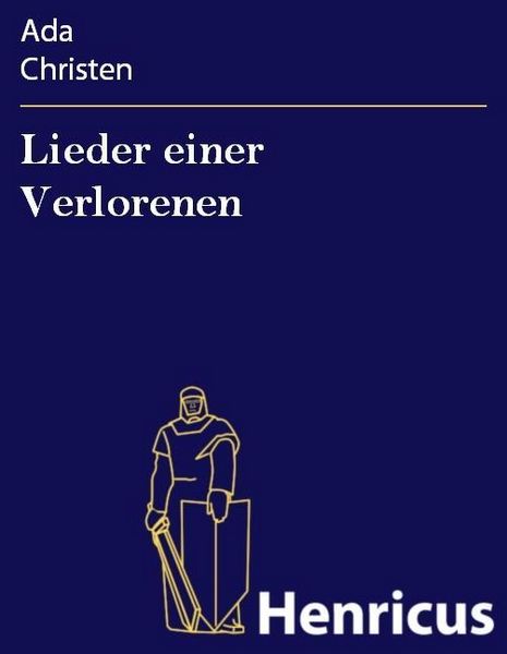 Produktbild: Lieder einer Verlorenen