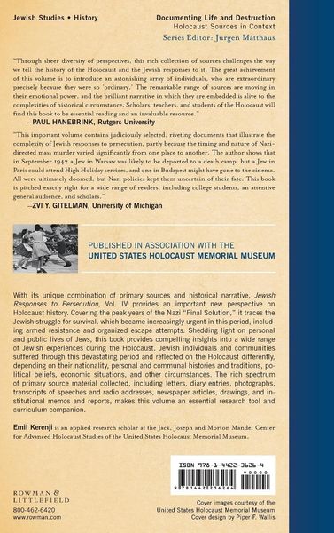 Produktbild: Jewish Responses to Persecution