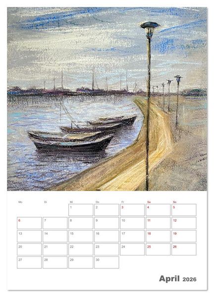 Produktbild: Anna Arndt Jahresimpressionen mit Planer (Wandkalender 2026 DIN A3 hoch), CALVENDO Monatskalender
