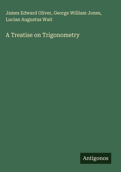 Produktbild: A Treatise on Trigonometry