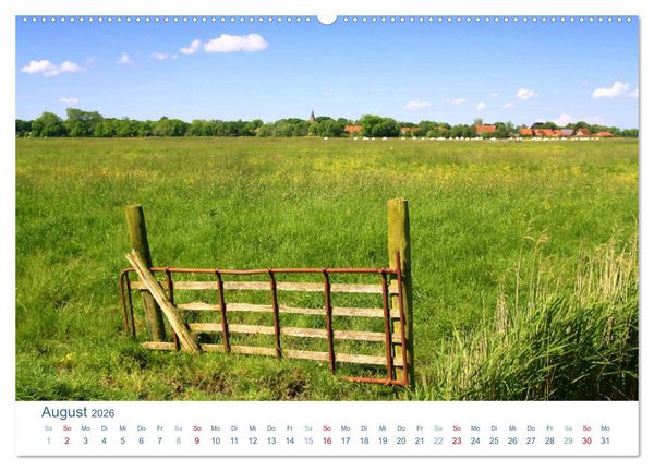Produktbild: Butjadingen 2026. Impressionen zwischen Jade und Weser (Wandkalender 2026 DIN A2 quer), CALVENDO Monatskalender