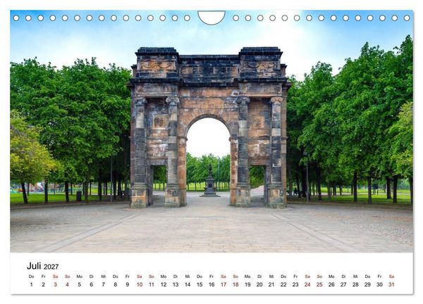 Produktbild: Faszination Glasgow (Wandkalender 2027 DIN A4 quer), CALVENDO Monatskalender