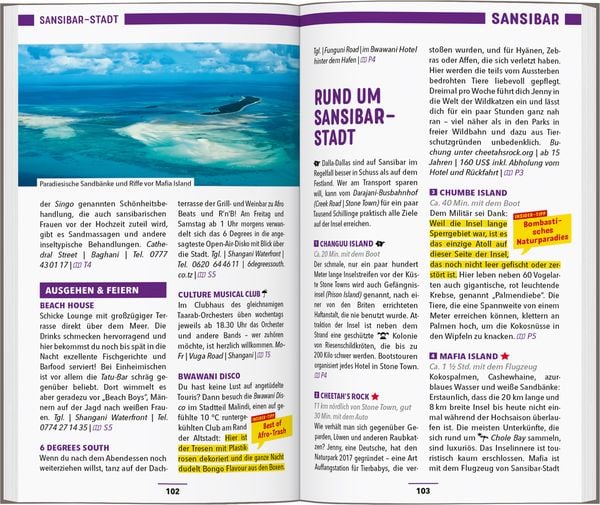 Produktbild: MARCO POLO Reisef&uuml;hrer Tansania, Sansibar