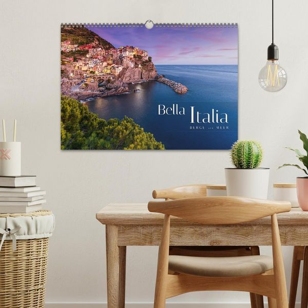 Produktbild: Bella Italia - Berge und Meer (Wandkalender 2026 DIN A3 quer), CALVENDO Monatskalender