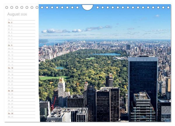 Produktbild: New York - Bilder einer Metropole (Wandkalender 2026 DIN A4 quer), CALVENDO Monatskalender