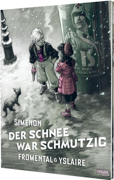 Der Schnee war schmutzig, Gebundene Ausgabe von Georges Simenon , Jean-Luc Fromental, Carlsen, 9783551806376