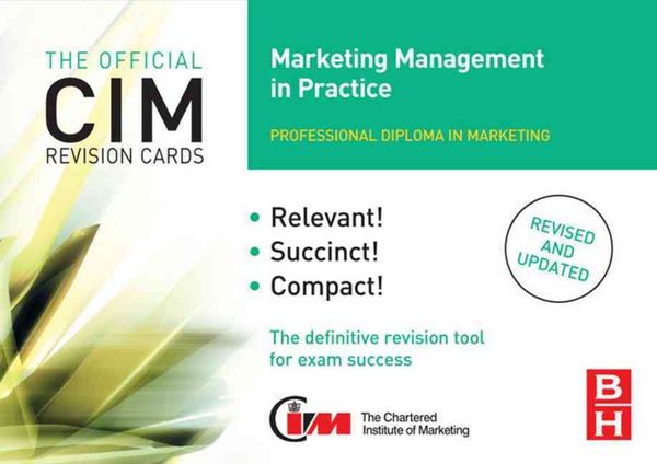 Produktbild: CIM Revision Cards Marketing Management in Practice