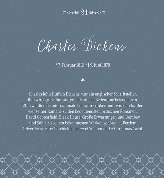 Produktbild: Adventskalenderbuch zum Aufschneiden &ndash; Advent mit 24 gro&szlig;artigen Autorinnen und Autoren