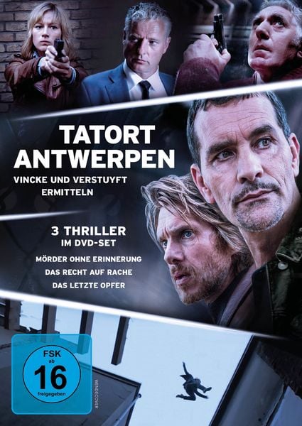 Tatort Antwerpen - Vincke und Verstuyft ermitteln  [3 DVDs]