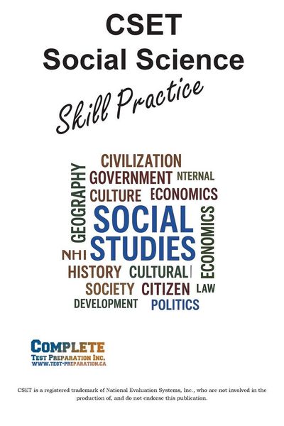 Produktbild: CSET Social Science Skill Practice