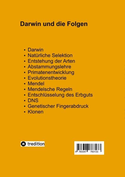 Produktbild: Darwin und die Folgen