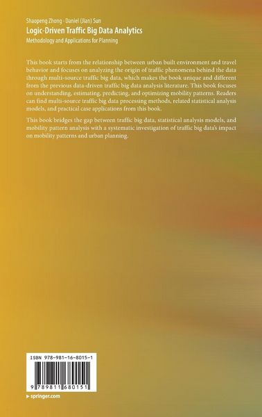 Produktbild: Logic-Driven Traffic Big Data Analytics