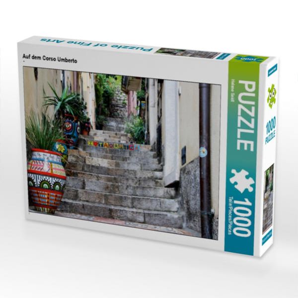 CALVENDO Puzzle Auf dem Corso Umberto 1000 Teile Lege-Größe 64 x 48 cm Foto-Puzzle Bild von Helene Seidl