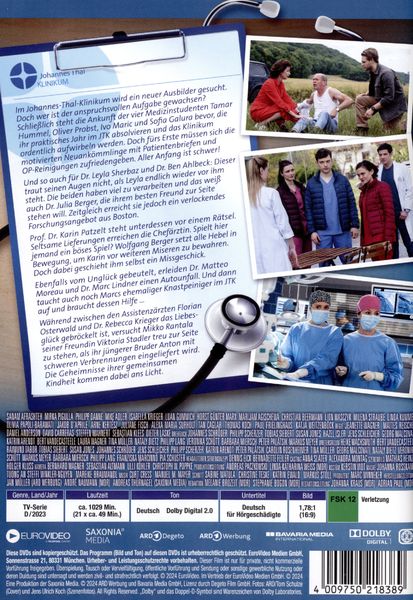 Produktbild: Die Jungen &Auml;rzte, Staffel 9, Teil 2 (Folgen 358-378) [6 DVDs]