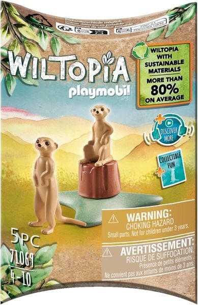 PLAYMOBIL® Wiltopia - Erdmännchen 71069