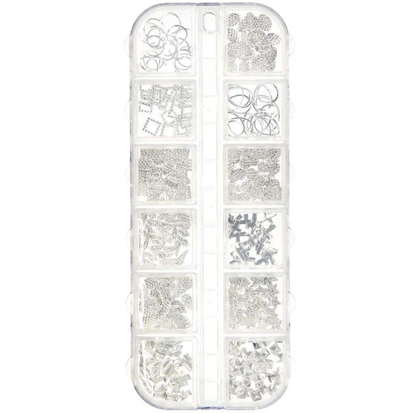 Produktbild: F&uuml;llmaterial Formen Mix, Silber, 8g