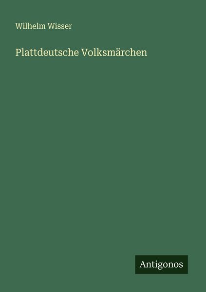Produktbild: Plattdeutsche Volksm&auml;rchen