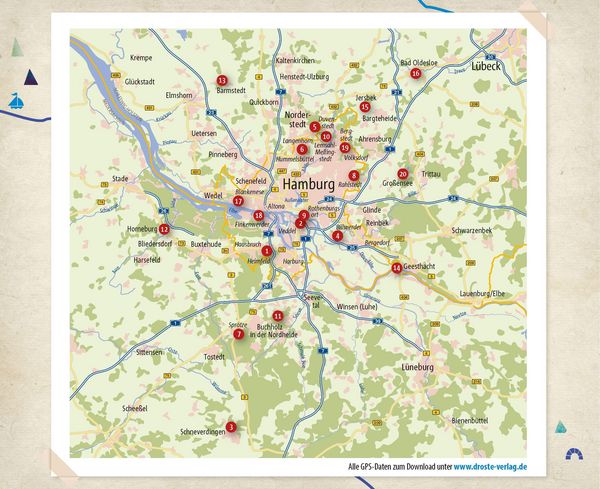 Produktbild: In und um Hamburg. Wandern f&uuml;r die Seele