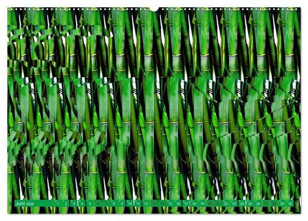 Produktbild: Magische Bilder - fantastische Stereogramme (Wandkalender 2026 DIN A2 quer), CALVENDO Monatskalender