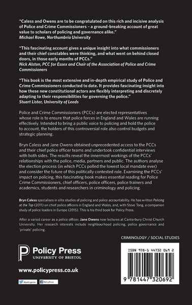 Produktbild: Police and Crime Commissioners
