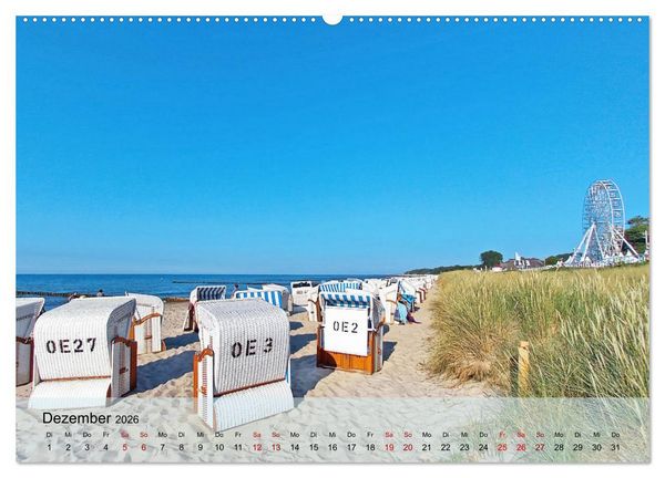 Produktbild: Ostseebad K&uuml;hlungsborn. Erholung mit allen Sinnen (hochwertiger Premium Wandkalender 2026 DIN A2 quer), Kunstdruck in Hochglanz