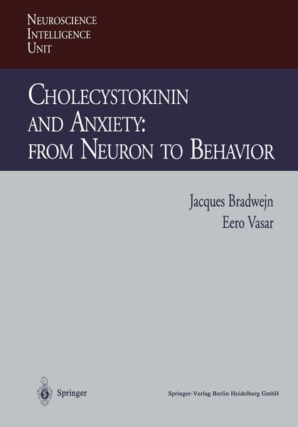 Produktbild: Cholecystokinin and Anxiety: From Neuron to Behavior