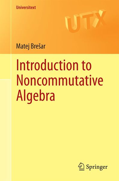 Produktbild: Introduction to Noncommutative Algebra