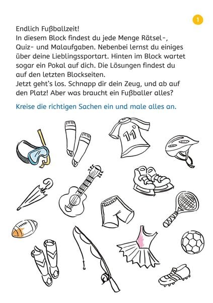 Produktbild: Mein supercooler Fu&szlig;ballblock