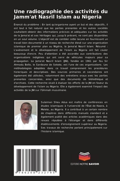 Produktbild: Une radiographie des activit&eacute;s du Jamm'at Nasril Islam au Nigeria