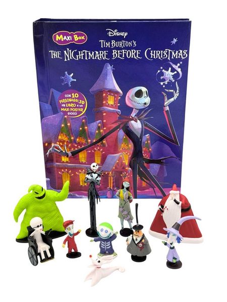 The Nightmare before Christmas. Maxi box, Taschenbuch von , Disney Libri, 9788852250859
