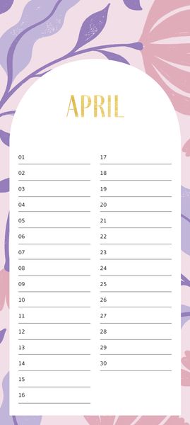 Produktbild: Immerw&auml;hrender Geburtstagskalender Blumen