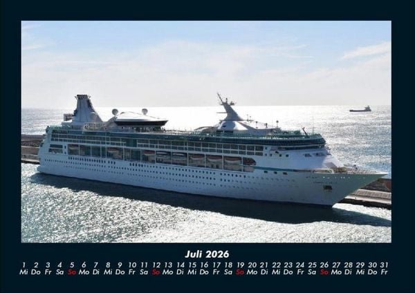 Produktbild: Boote und Segelschiffe 2026 Fotokalender DIN A4