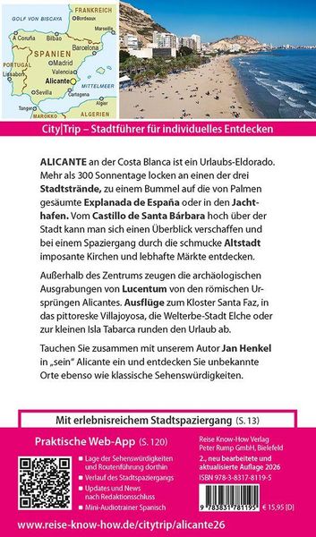 Produktbild: Reise Know-How CityTrip Alicante