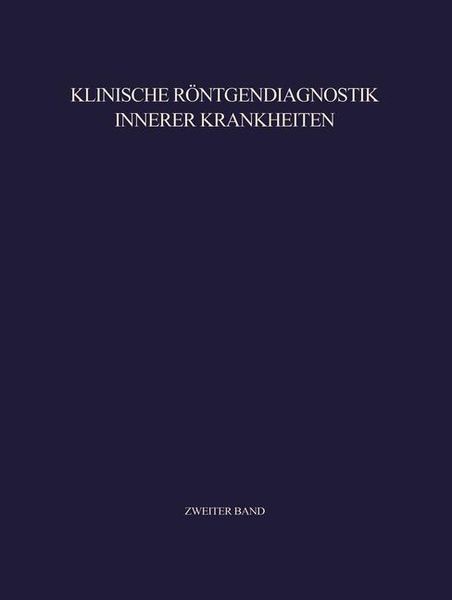 Produktbild: Klinische R&ouml;ntgendiagnostik Innerer Krankheiten