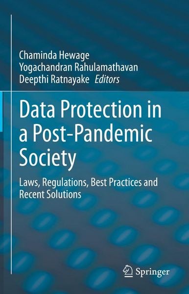 Produktbild: Data Protection in a Post-Pandemic Society