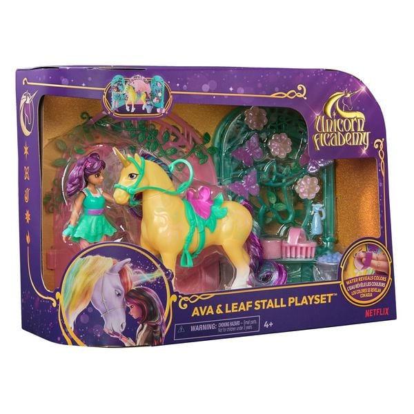 Produktbild: UCA Small Doll Ava & Leaf Stall Spielset