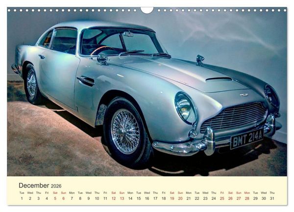 Produktbild: Iconic British Cars (Wall Calendar 2026 DIN A3 landscape), CALVENDO 12 Month Wall Calendar