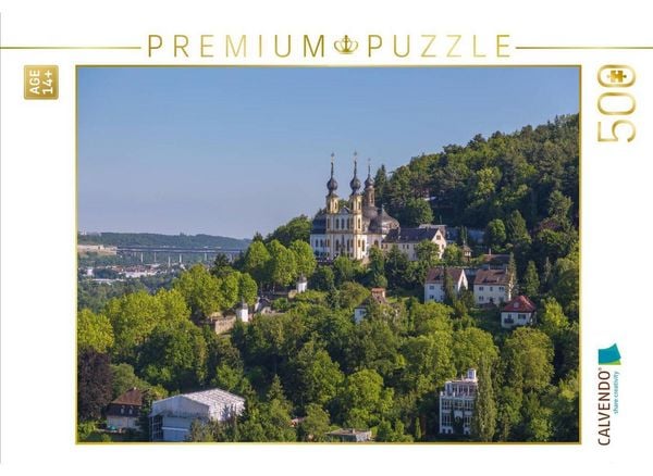 CALVENDO Puzzle Wallfahrtskirche Käppele | 500 Teile Lege-Größe 48 × 36 cm Foto-Puzzle für Erwachsene