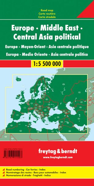 Produktbild: Europa-Naher Osten-Zentralasien