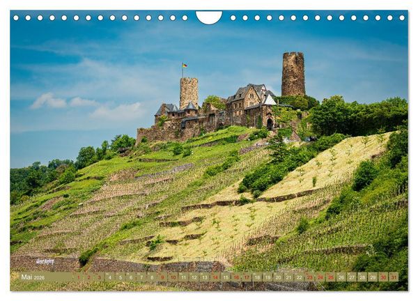 Produktbild: Mosel-Burgen (Wandkalender 2026 DIN A4 quer), CALVENDO Monatskalender