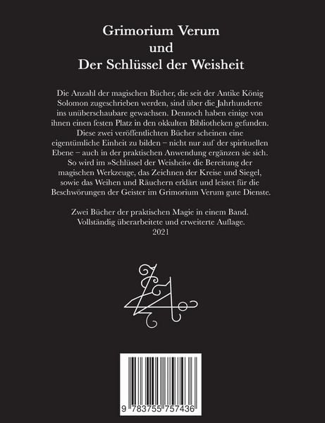 Produktbild: Grimorium Verum und der Schl&uuml;ssel der Weisheit