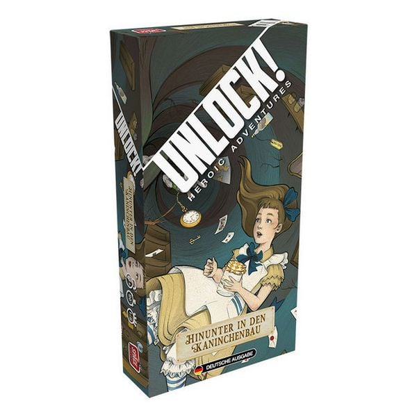 Produktbild: Unlock! - Hinunter i.d. Kaninch. (Einzelsz.) Box5C (Spiel)